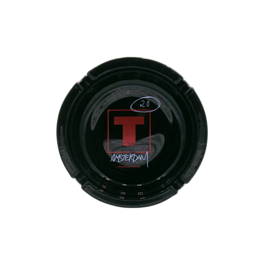Tyson 2.0 Tyson Amsterdam Glass Ashtray Black