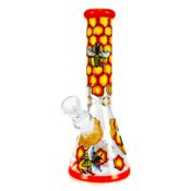 Tyson 2.0 Undisputed Cannabis Glass Ashtray Black