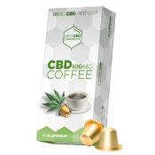 MediCBD Coffee Capsules compatible Nespresso with 100mg CBD (10packs/display)